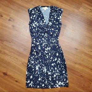Michael Michael Kors Black Dress w/ White Splatter